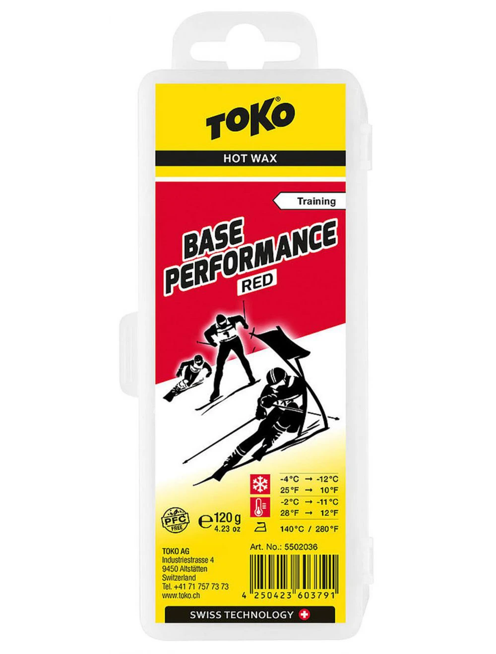 Toko Base Performance Hot Wax Red 120g