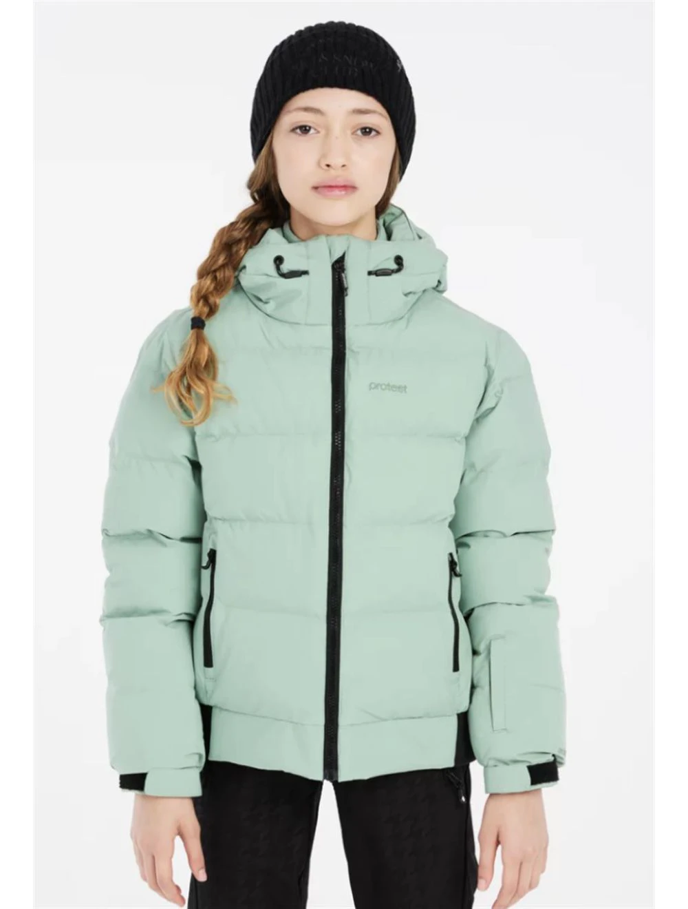 That is a Snowboard Jacket; Ski Jacket; for Kids Protest PRTELINY JR snowjacket Green Baygreen