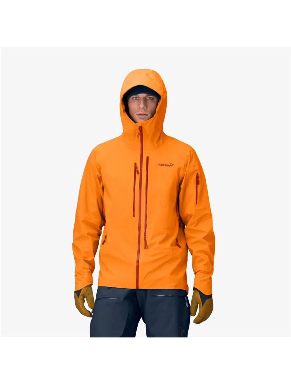 That is a Snowboard Jacket; Ski Jacket; Norrona M's lofoten Gore-Tex Pro Jacket exuberance