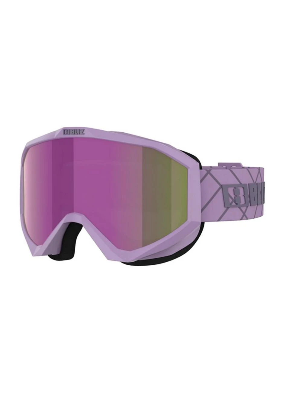 Bliz Liner JR matt purple logo