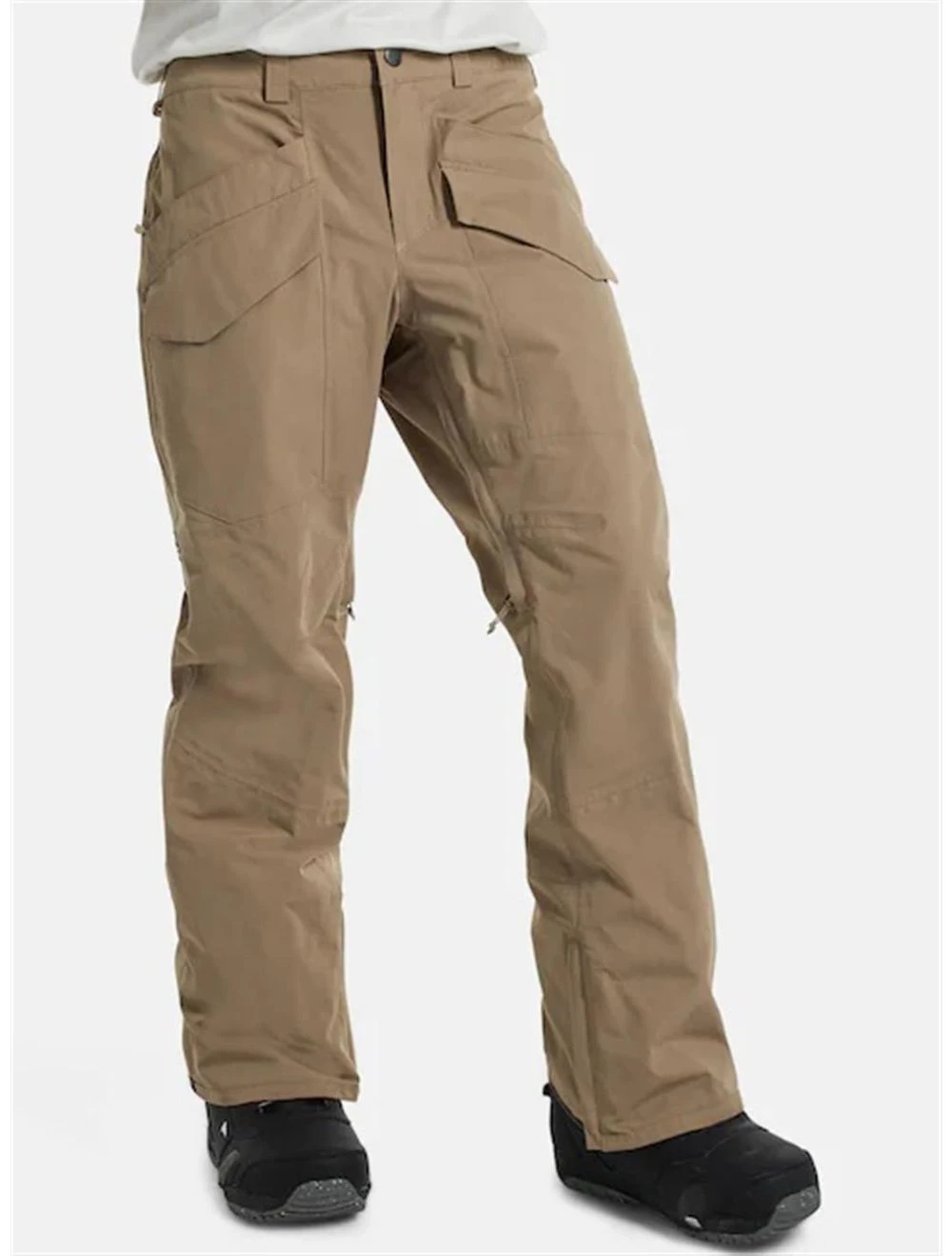 That is a Snowboard Pants; Ski Pants; Burton Men's Covert Insulated Pants 2.0 Summit Taupe