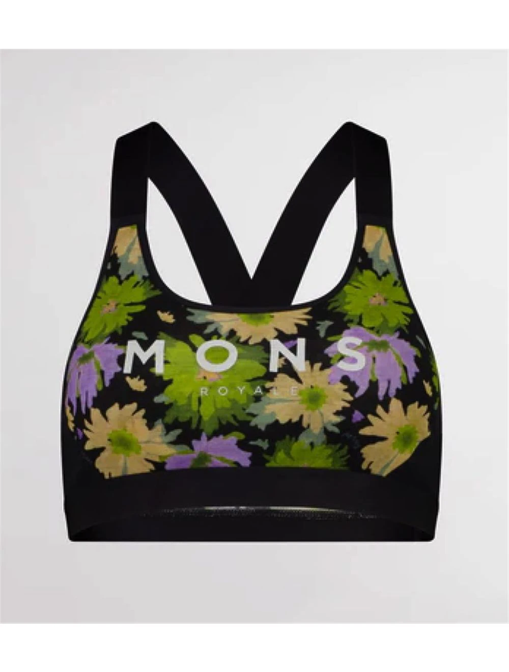 That is a Sports Underwear; Frst Layer Mons Royale Stella X-Back Bra alpine bloom