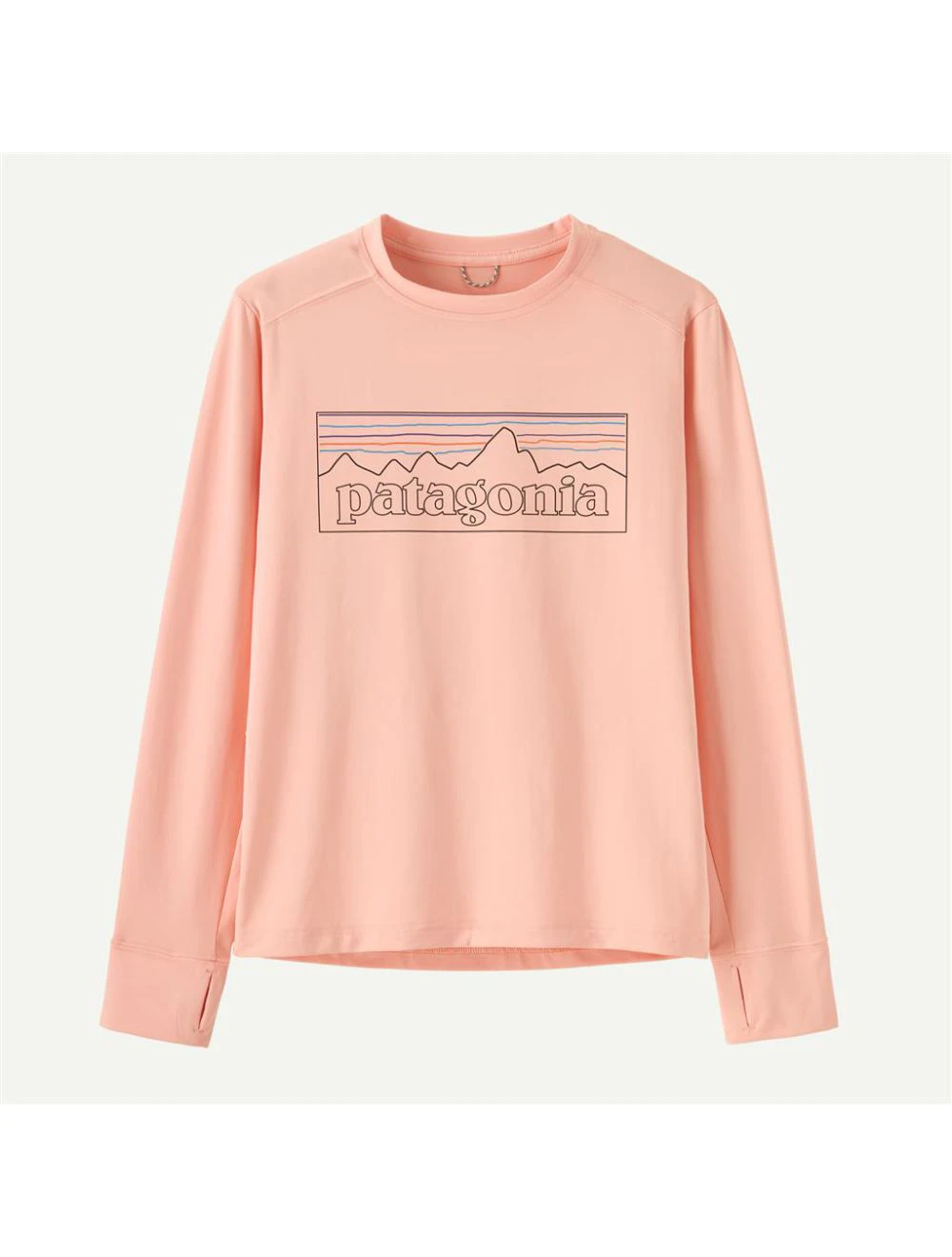 That is a T-Shirt;  Patagonia K's L/S Cap SW T-Shirt P-6 Outline: Sunlit pink