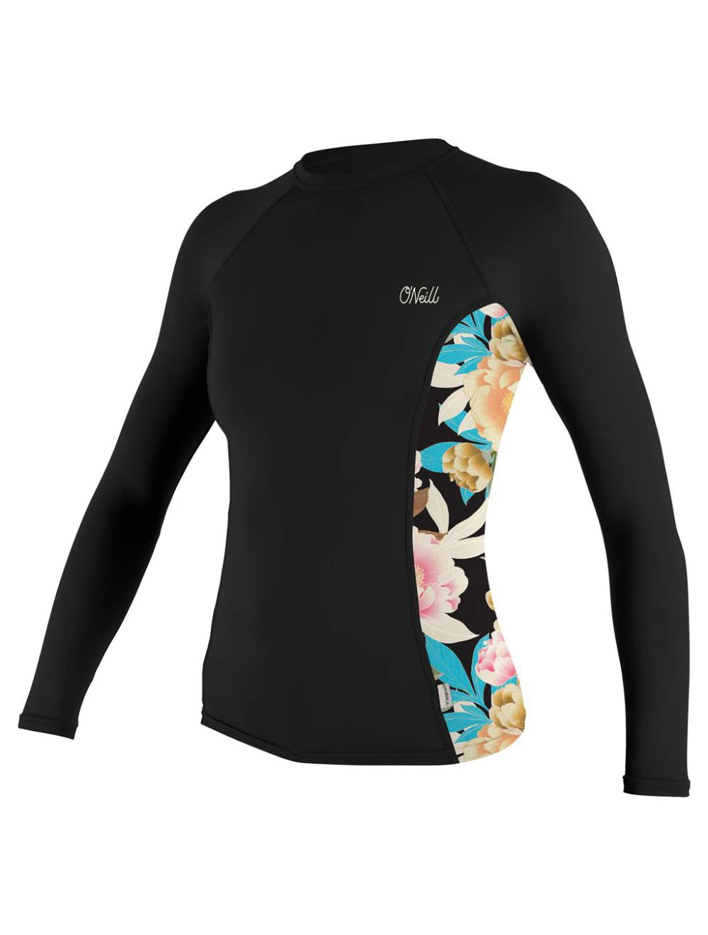 O'Neill Wms Side Print L/S Rash Guard