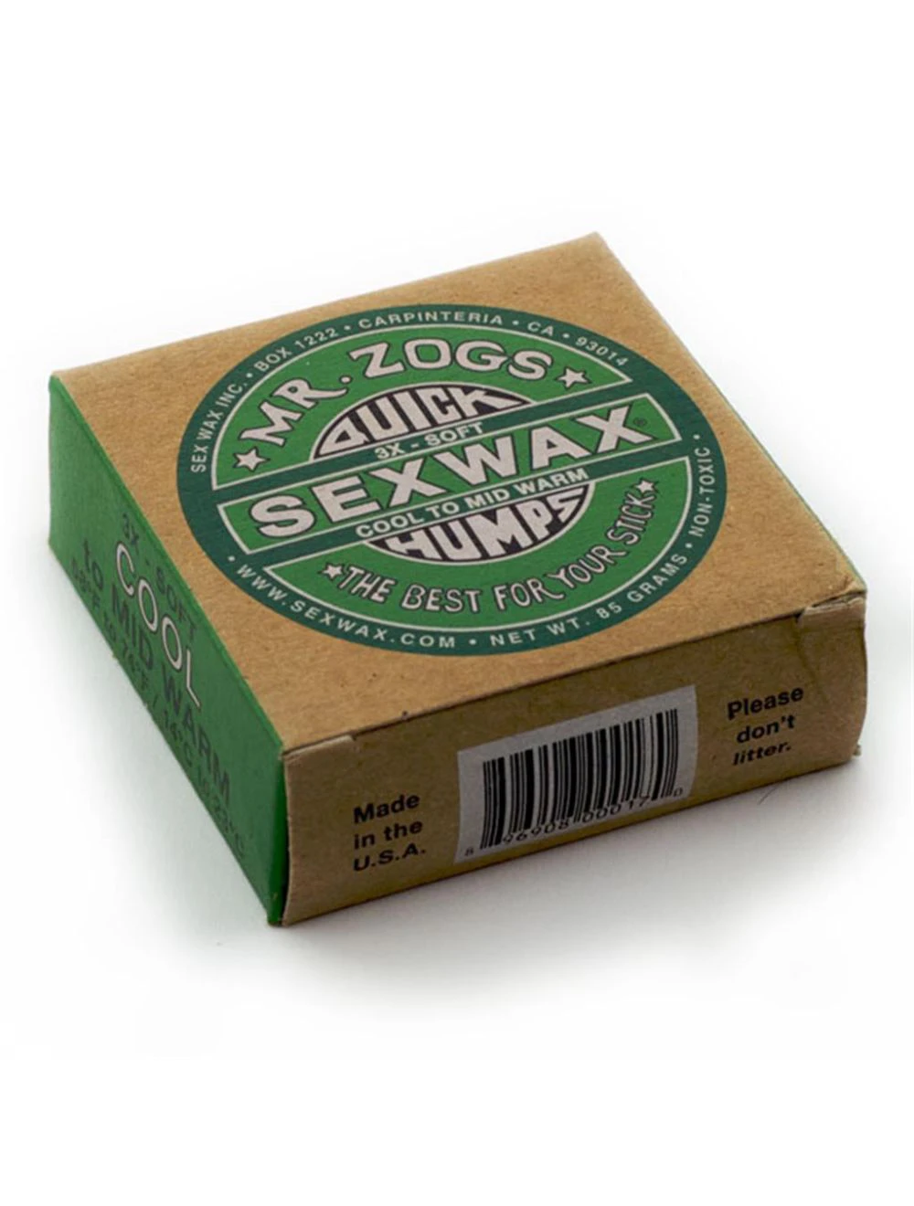 QUICK HUMPS GREEN/SOFT EC BOX
