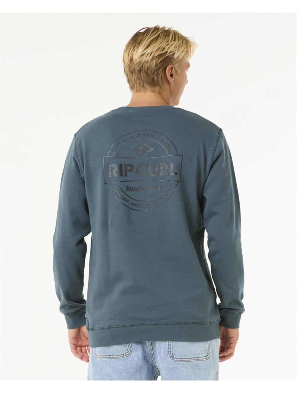 That is a Pullover; Crew Rip Curl Stapler Crew pine night