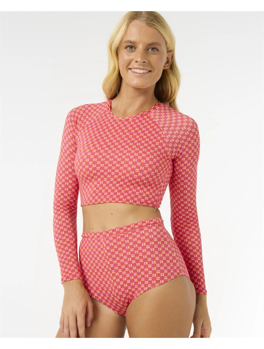 That is a Bikini Rip Curl Shell Cove Boy Leg Pant red