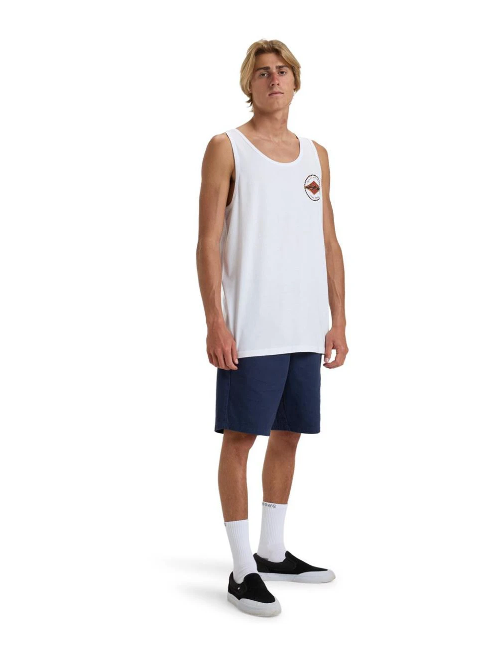 That is a Top; Shirt Billabong Rotor Diamond (WHT) White