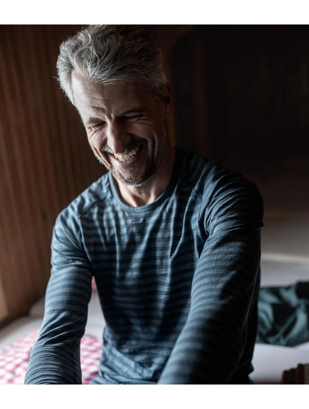 That is a  Penguin Merino Stretch Langarm Shirt M storm blue overdye