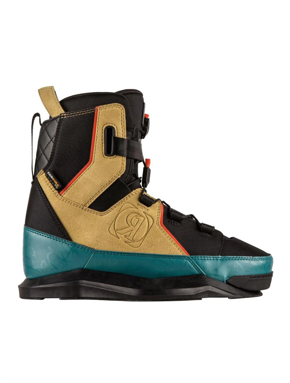 That is a Wakeboardbindings; Wakeboard Boots; Ronix Atmos EXP - Intuitio desert moss ocean