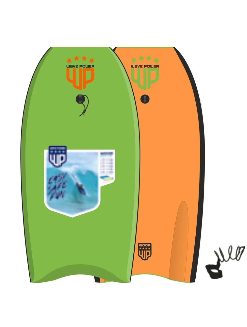 Wave Woop 41 Lime Orange