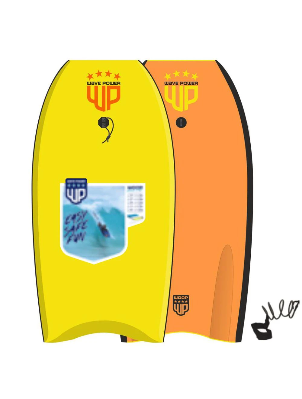 Wave Woop 42 Gelb Orange