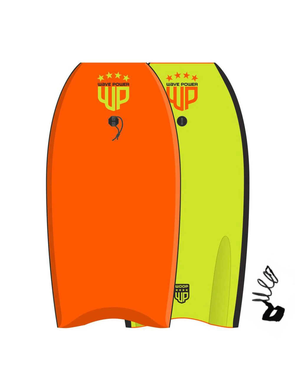 Wave Woop 41 Orange Lime