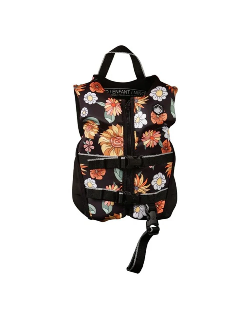 That is a Youth Impact Vest; Liquidforce Dream Child CGA Vest black flower