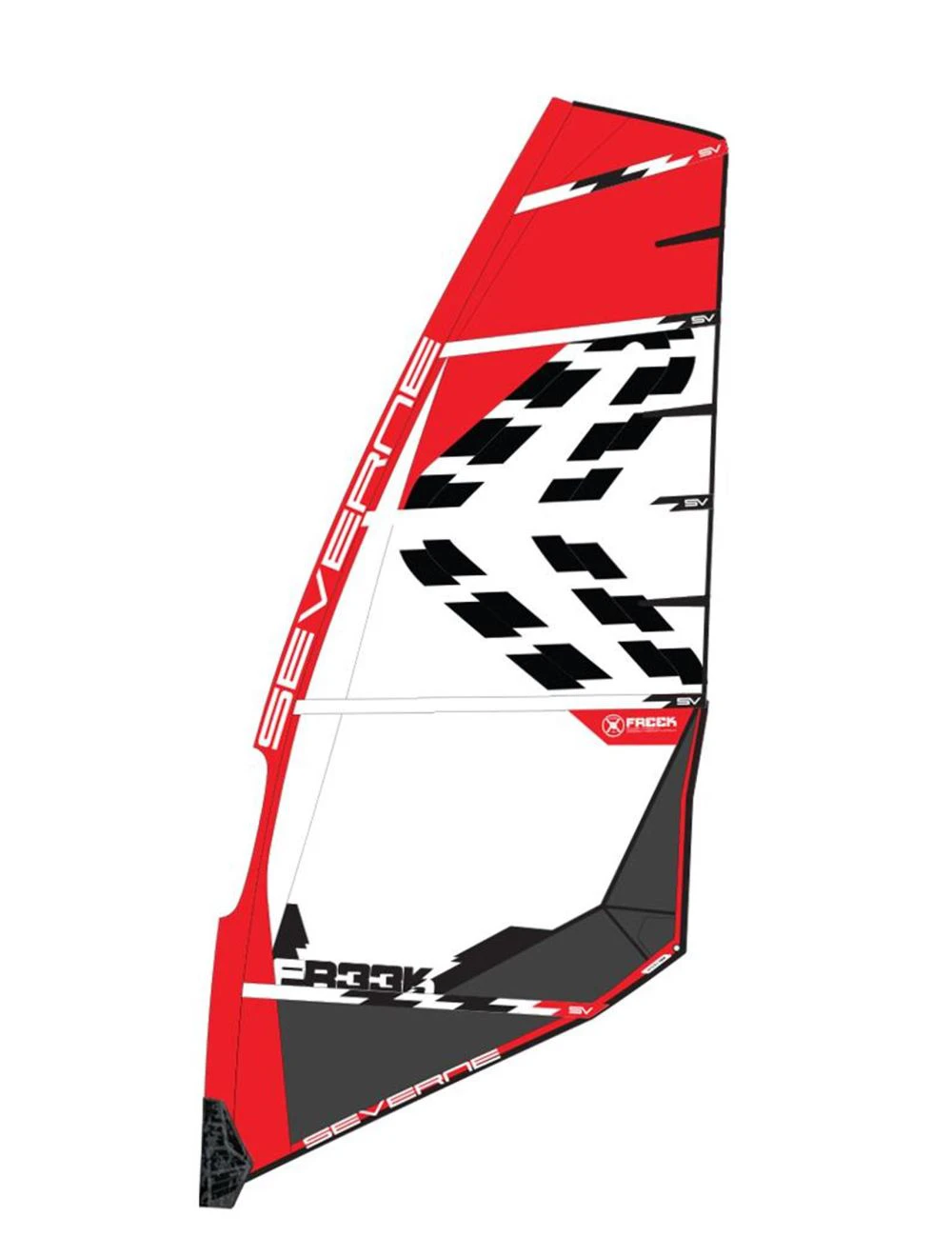 That is a Sail; Windsurfing Sail Severne Freek 2025 red