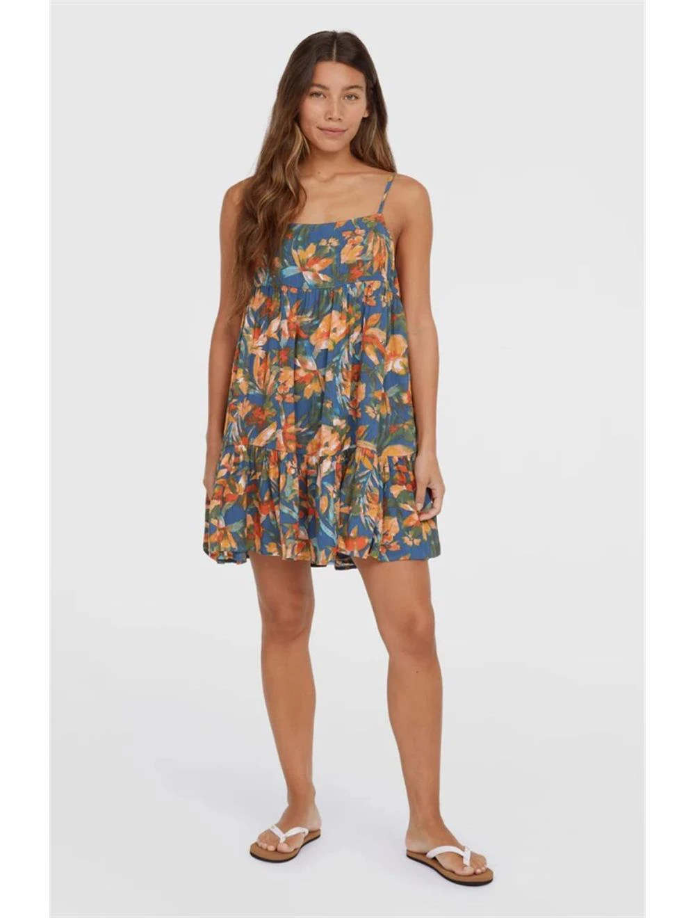 That is a Dress; O'Neill Rilee Short Dress blue painted tropics