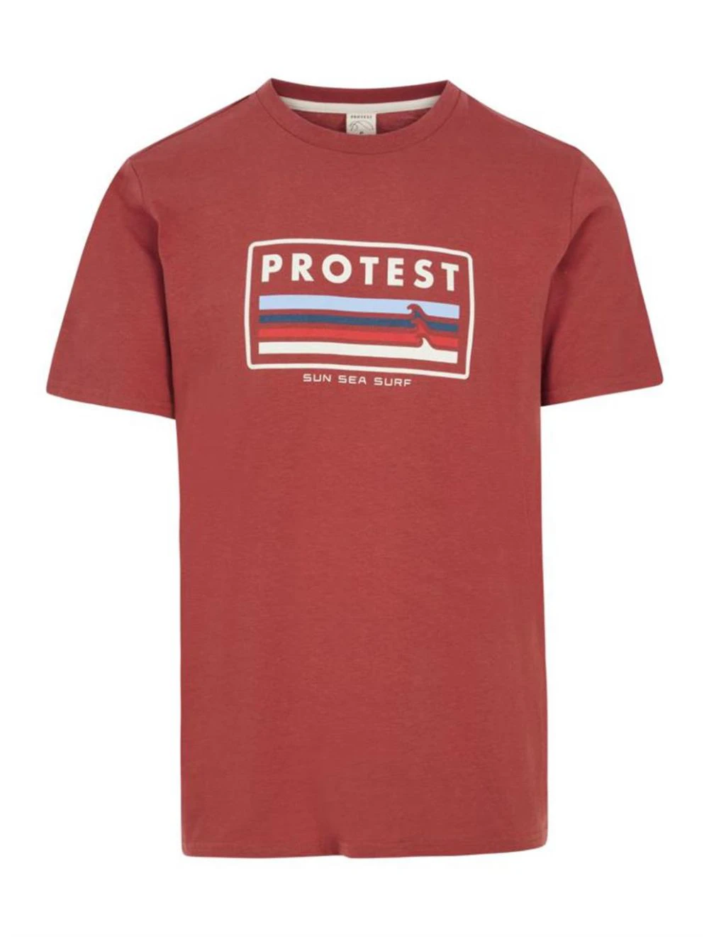 That is a T-Shirt Protest PRTBarn brick red