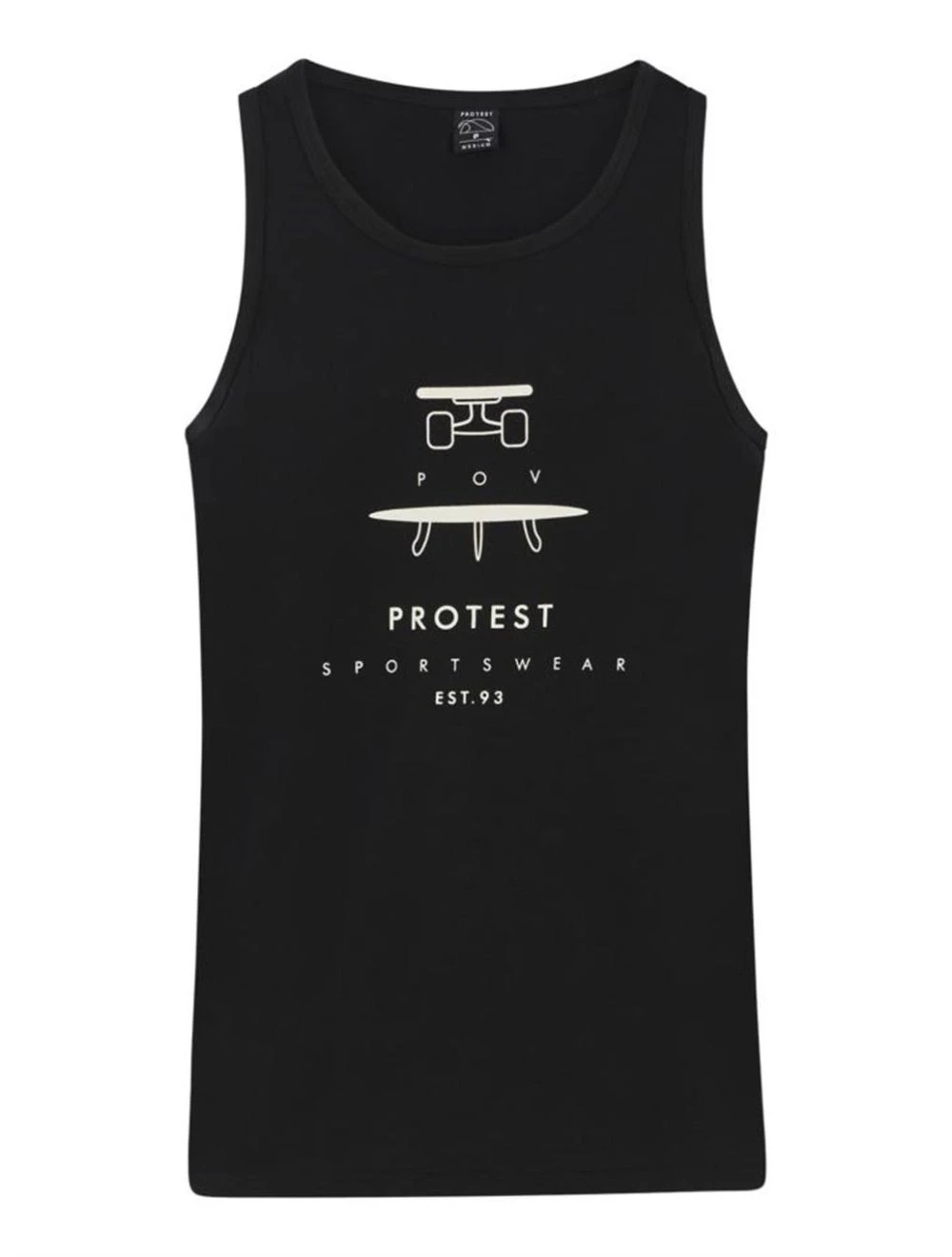 That is a T-Shirt Protest PRTPacu singlet true black