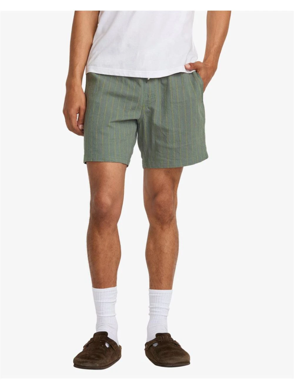 That is a Walkshort RVCA Sands Elastic (SLE) Sage Leaf