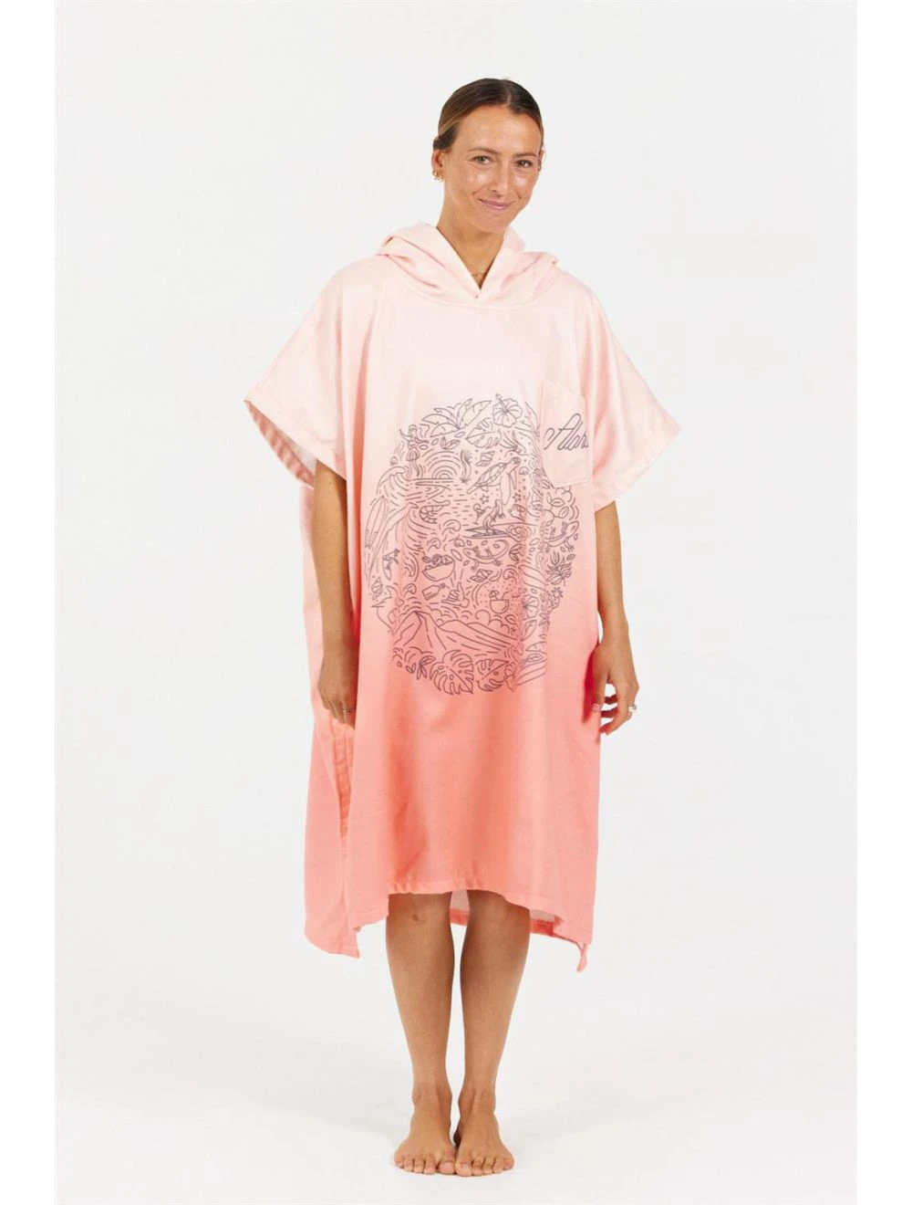 That is a Poncho; Towel After Essentials Mind Set aloha