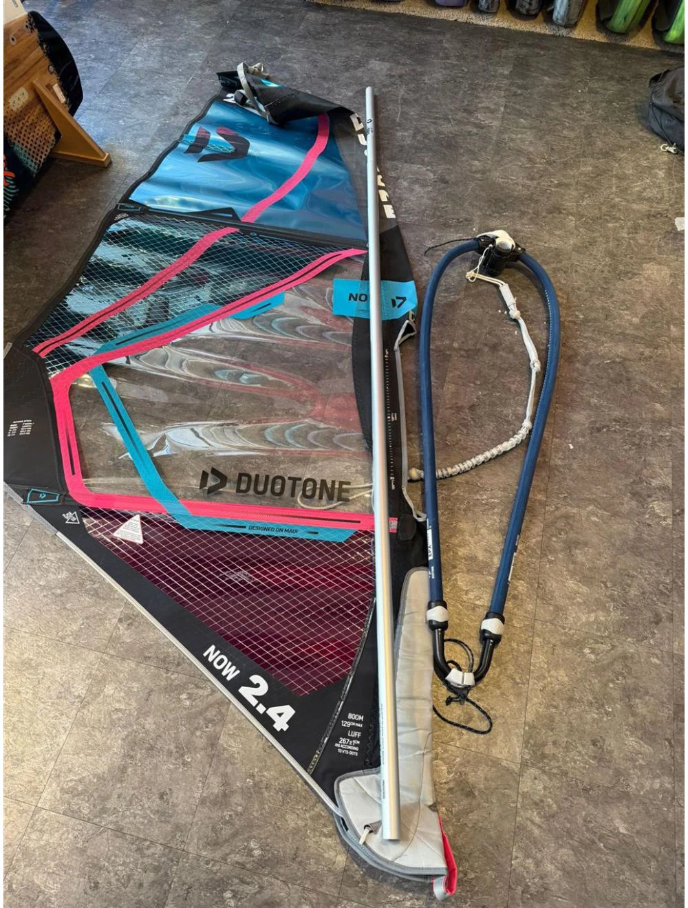 Duotone Testrigg NOW + Carbon Mast