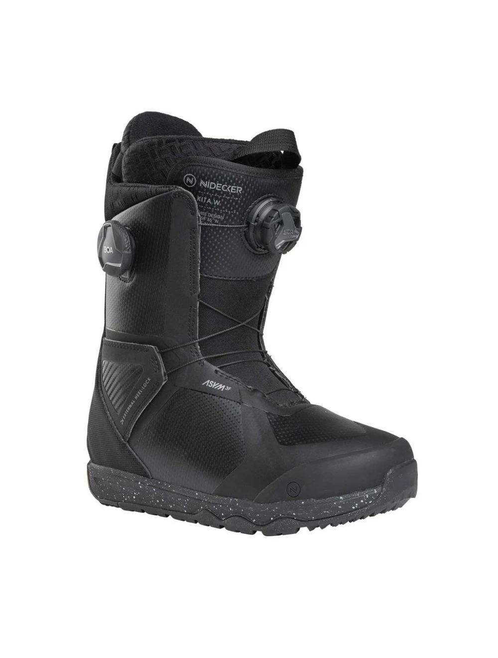 That is a Snowboard Boots Nidecker Kita W Black Black