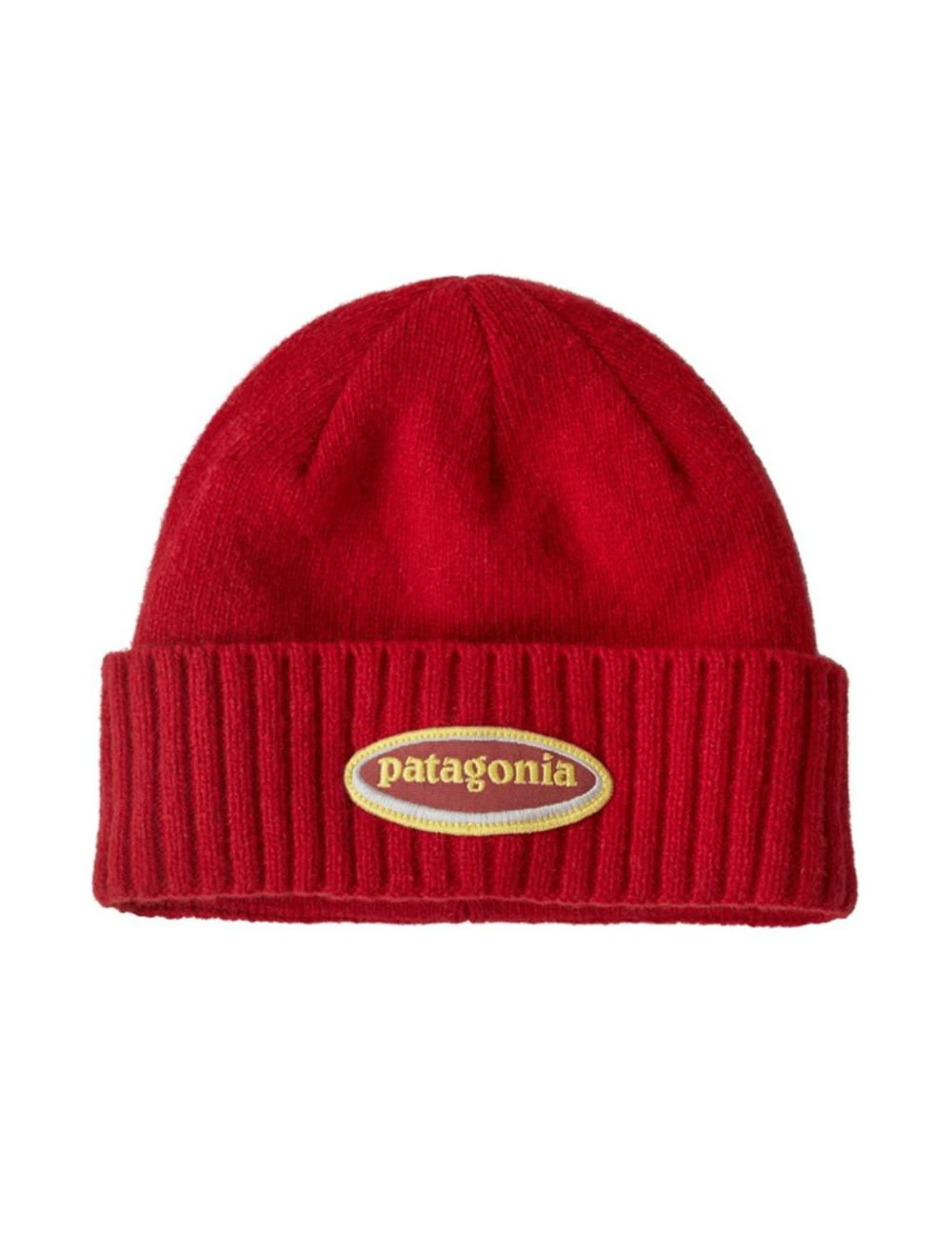 That is a  Patagonia Brodeo Beanie Oval Logo: Amanita Red Oval Logo: Amanita Red