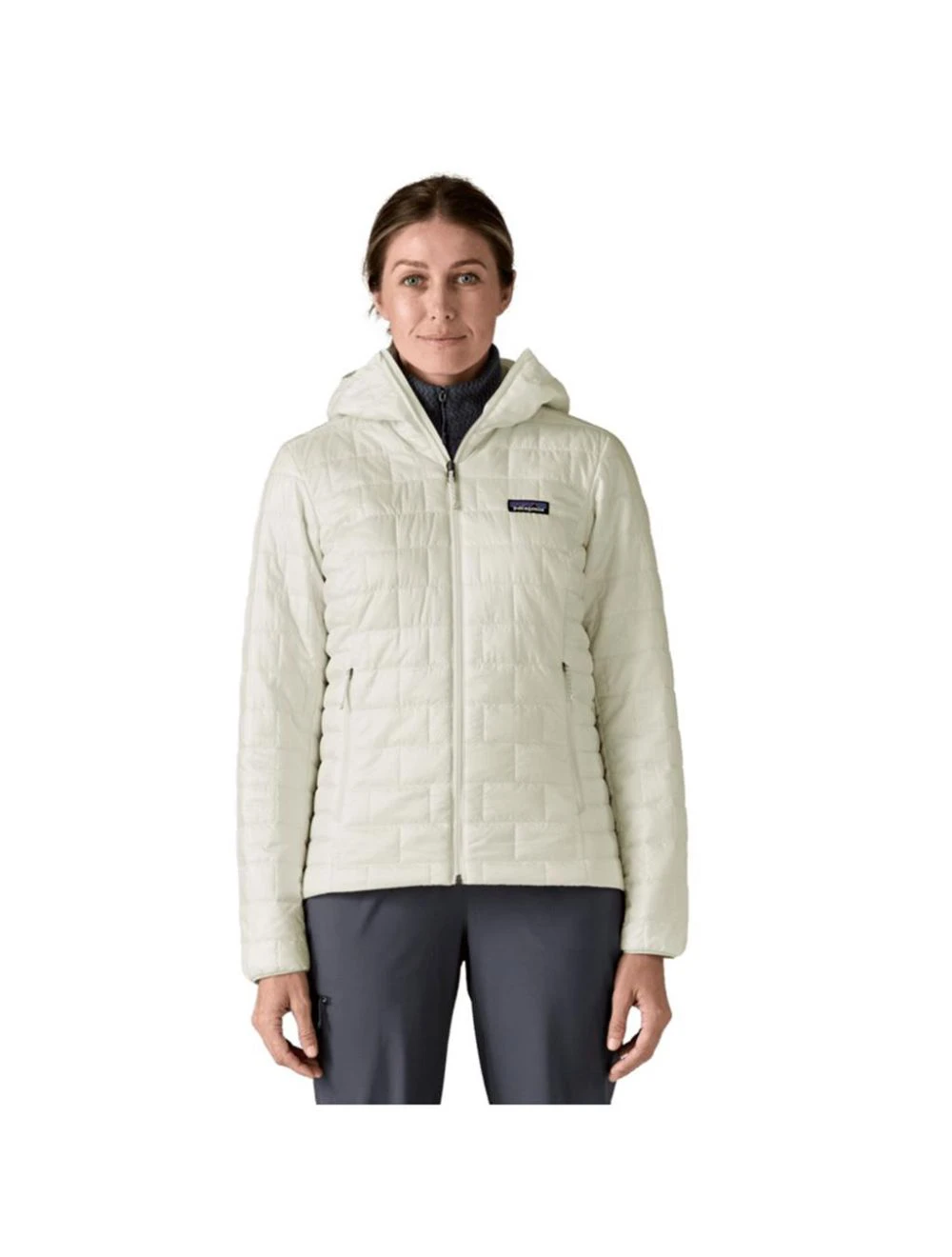 That is a Fleece Sweater Patagonia W's Nano Puff Hoody Birch White