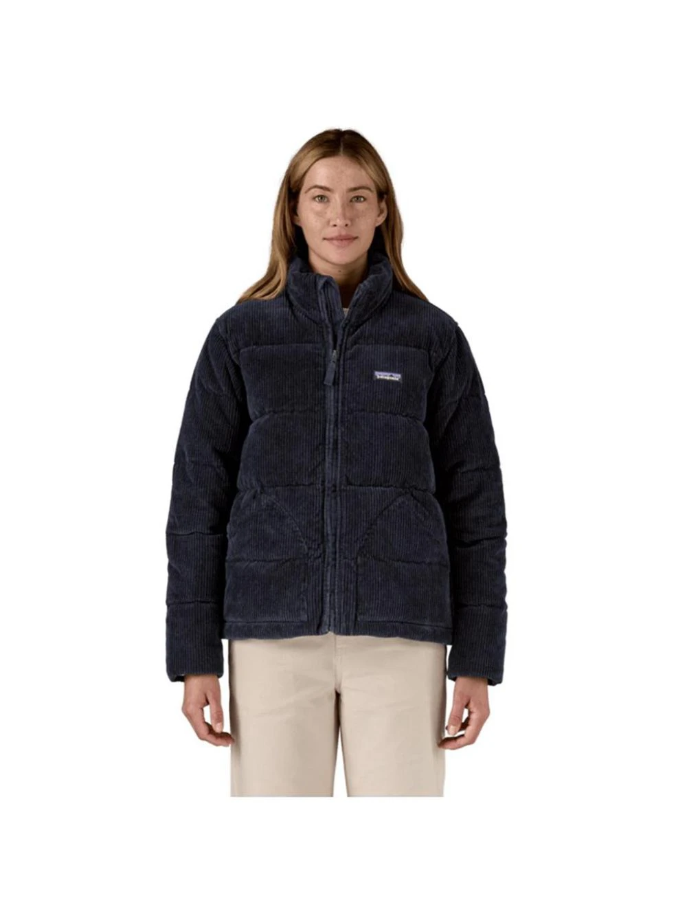 That is a Winterjacke Patagonia W's Cord Fjord Jkt sunken blue