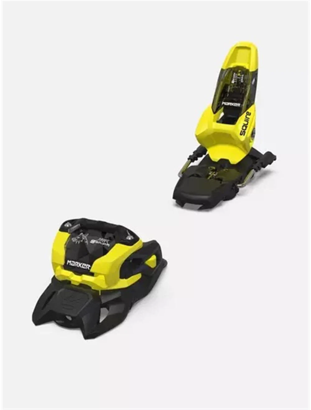 That is a Skibindings; Marker Squire 11 black/yellow black/yellow