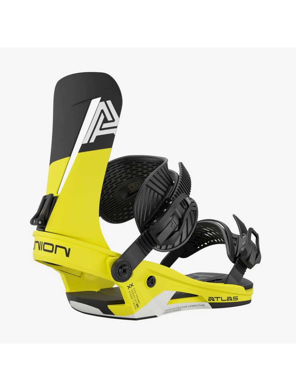 That is a Snowboard Bindings; Union Atlas Hype Yellow Hype Yellow
