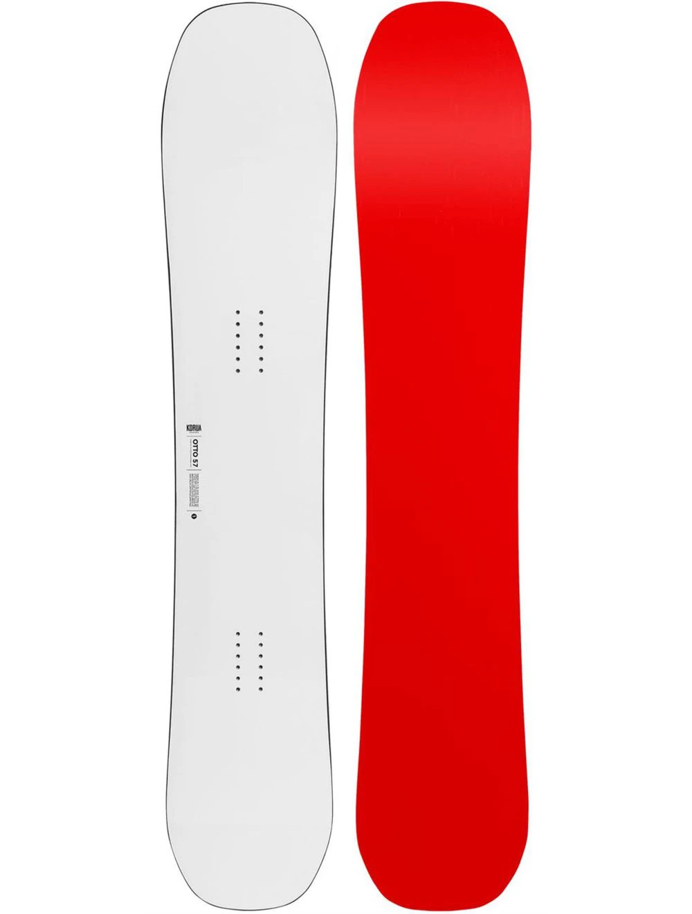 That is a Snowboard; Korua Shapes Otto Brushed Brushed