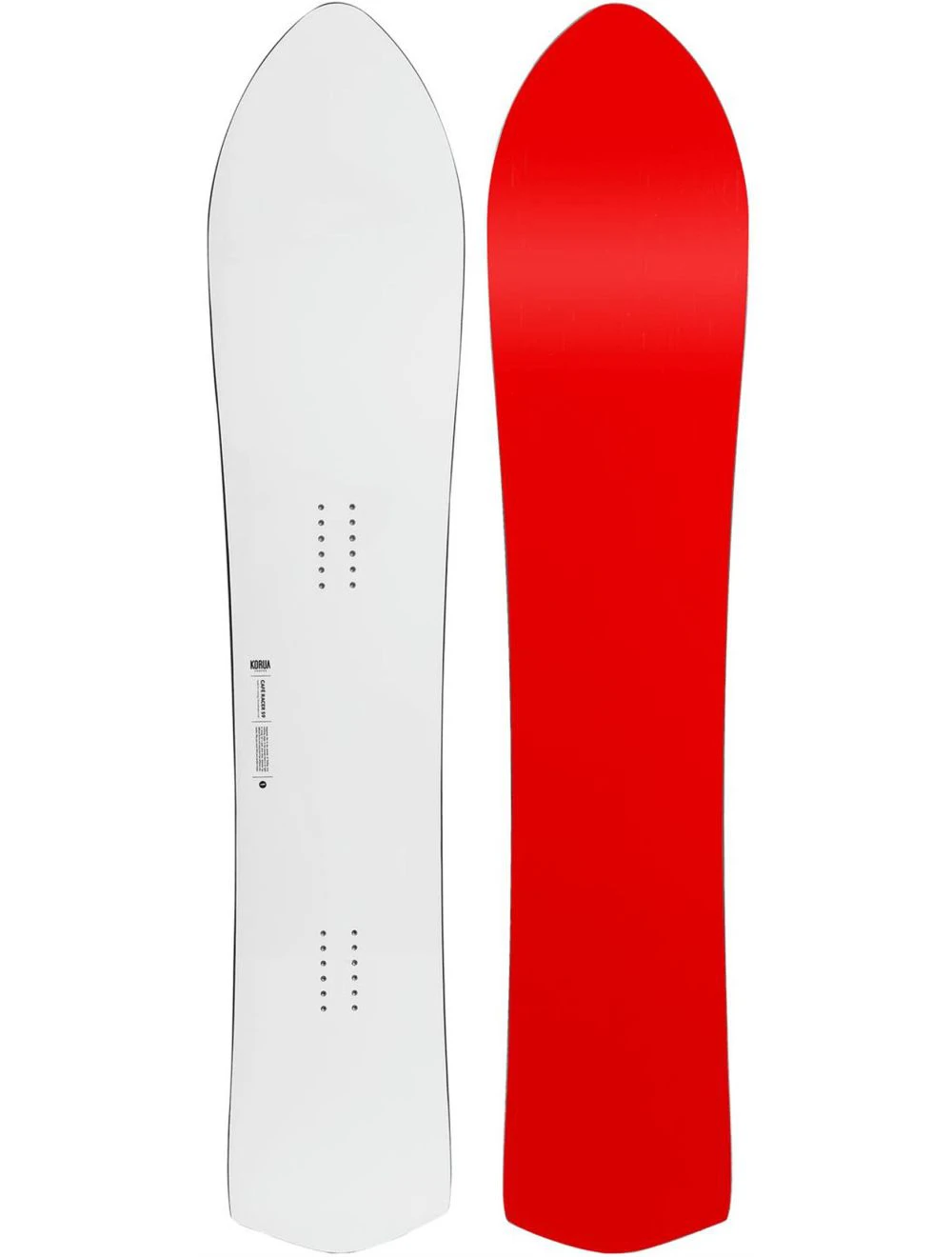 That is a Snowboard; Korua Shapes Cafe Racer Brushed Brushed