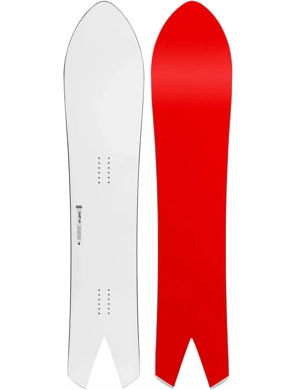 That is a Snowboard; Korua Shapes Dart Brushed Brushed