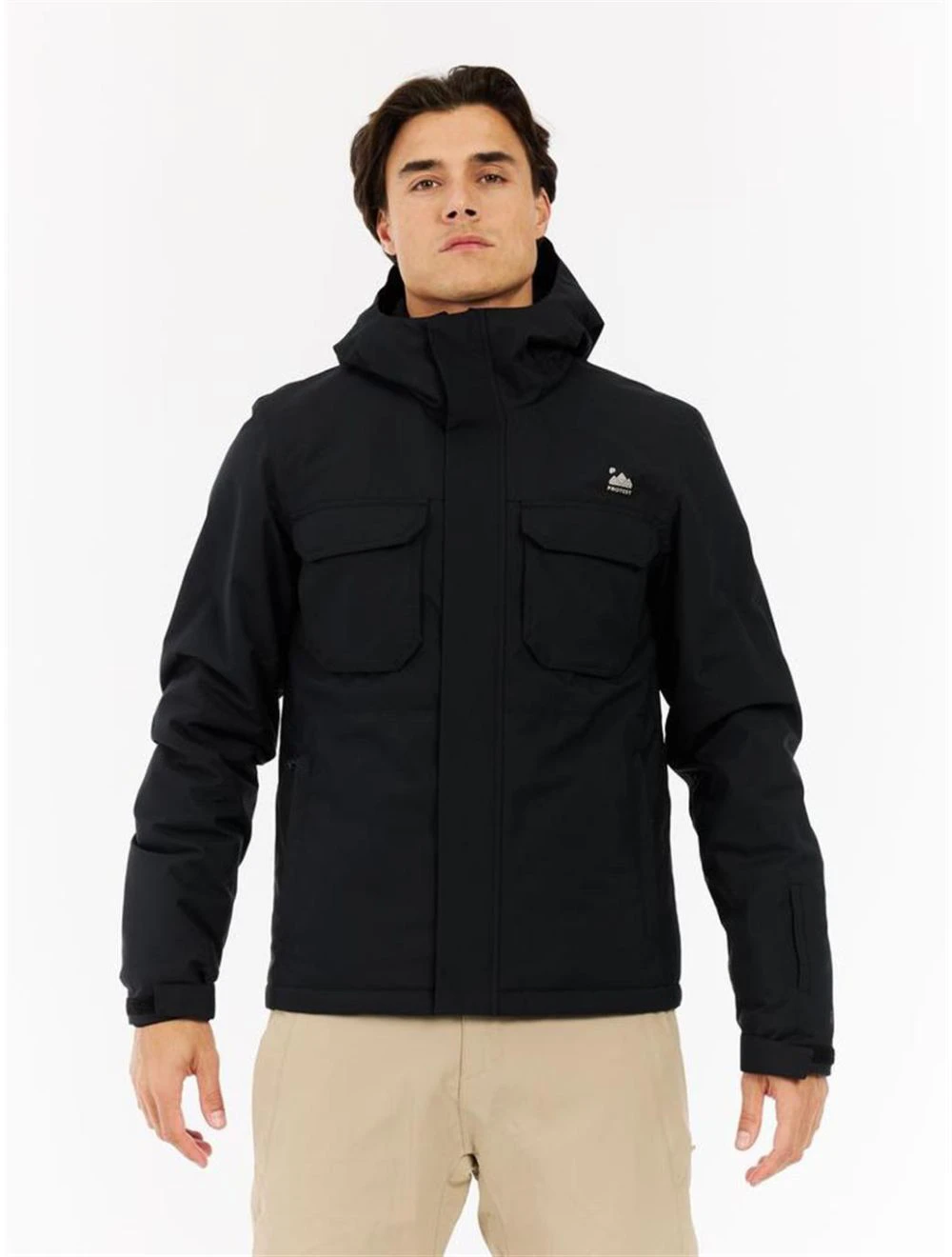 That is a Snowboard Jacket; Ski Jacket; Protest PRTKajo snowjacket True Black True Black
