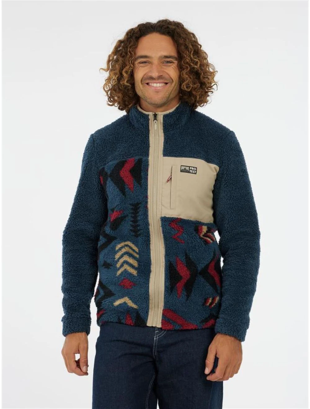 That is a pullover Protest PRTDon Outdoor Full Zip Top Twilight Navy Twilight Navy