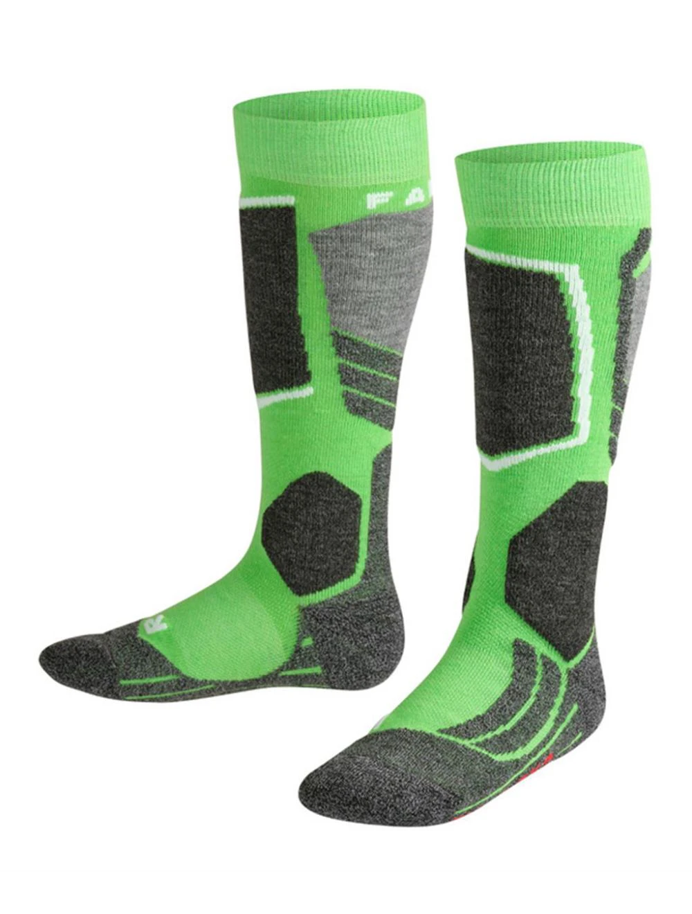 That is a Skisocks;Snowboardsocks;Socken;Wintersport Falke SK2 Intermediate Kids 11432 Vivid Green 7231 Vivid Green 7231