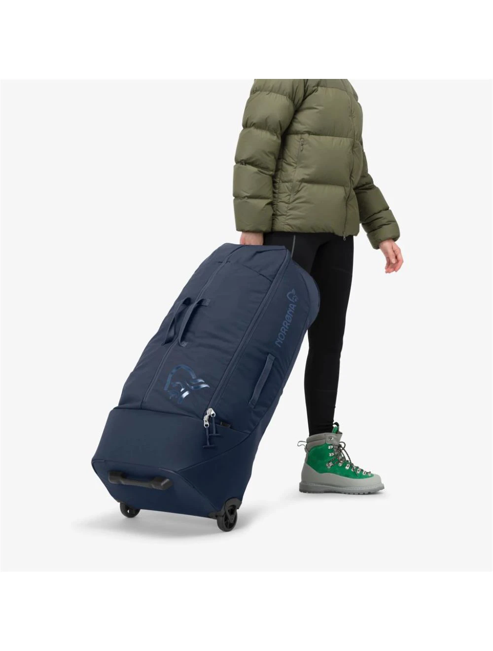 That is a Travel Bag Norrona norrøna 120L Trolley Bag Indigo Night Indigo Night