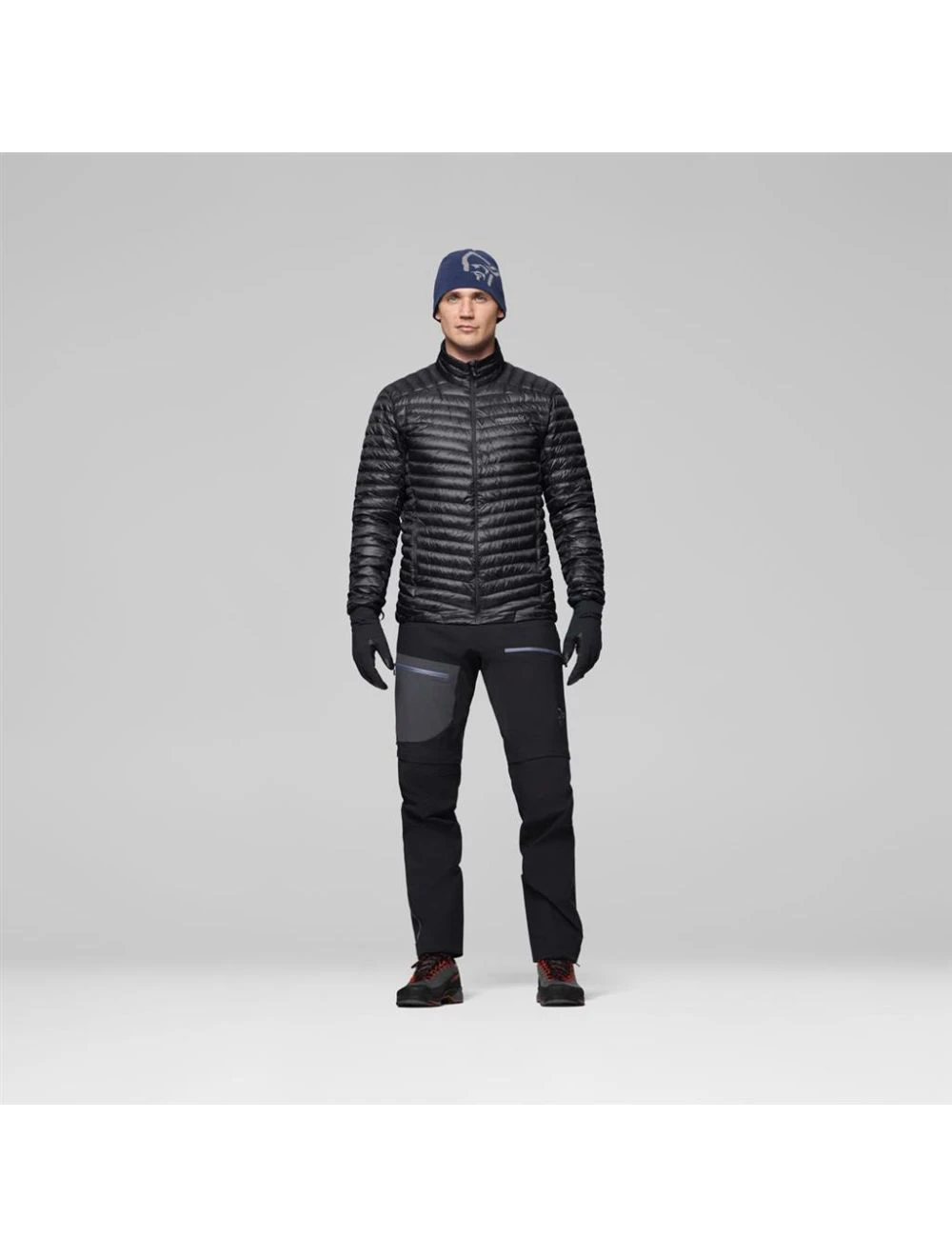 That is a Midlayer; Downjacket Norrona trollveggen down800 super light Jacket caviar black