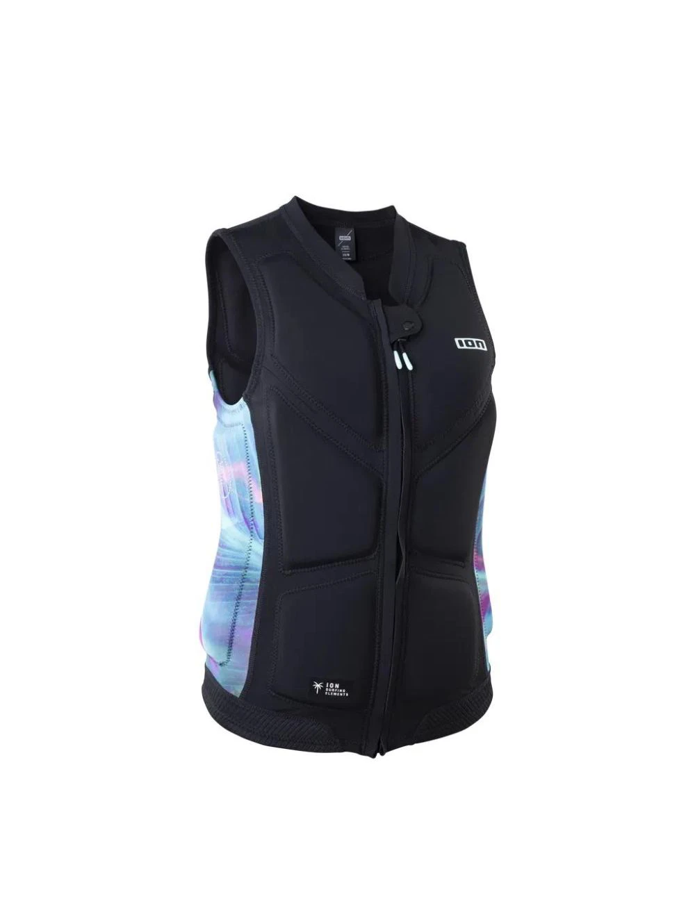 That is a Protectionvest; Impact Vest ION Vest Lunis Front Zip W Tropical-palm Tropical-palm