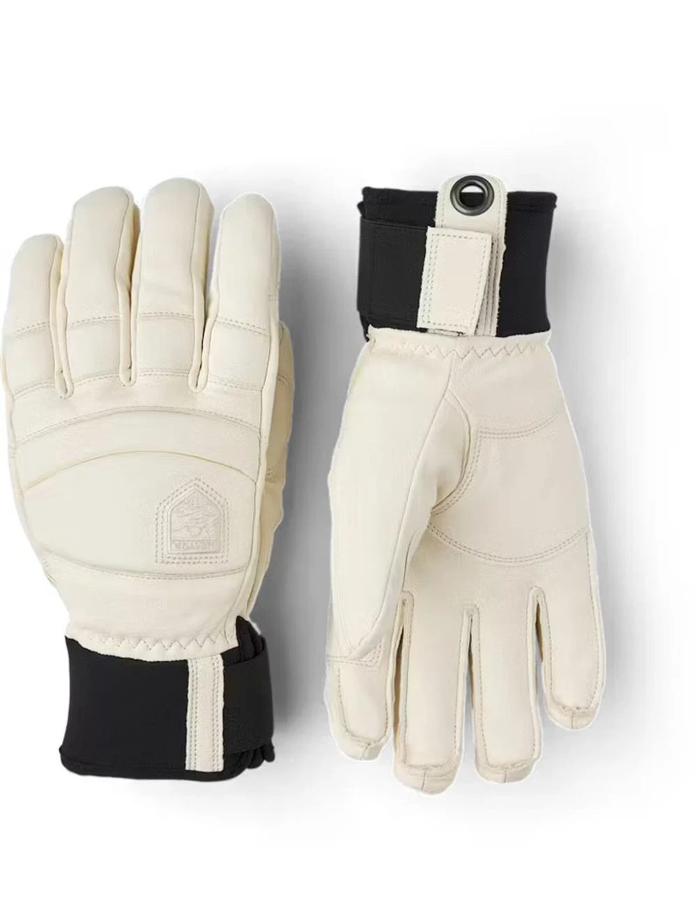 That is a Skigloves;Snowboard.gloves Hestra Fall Line - 5 finger almond white
