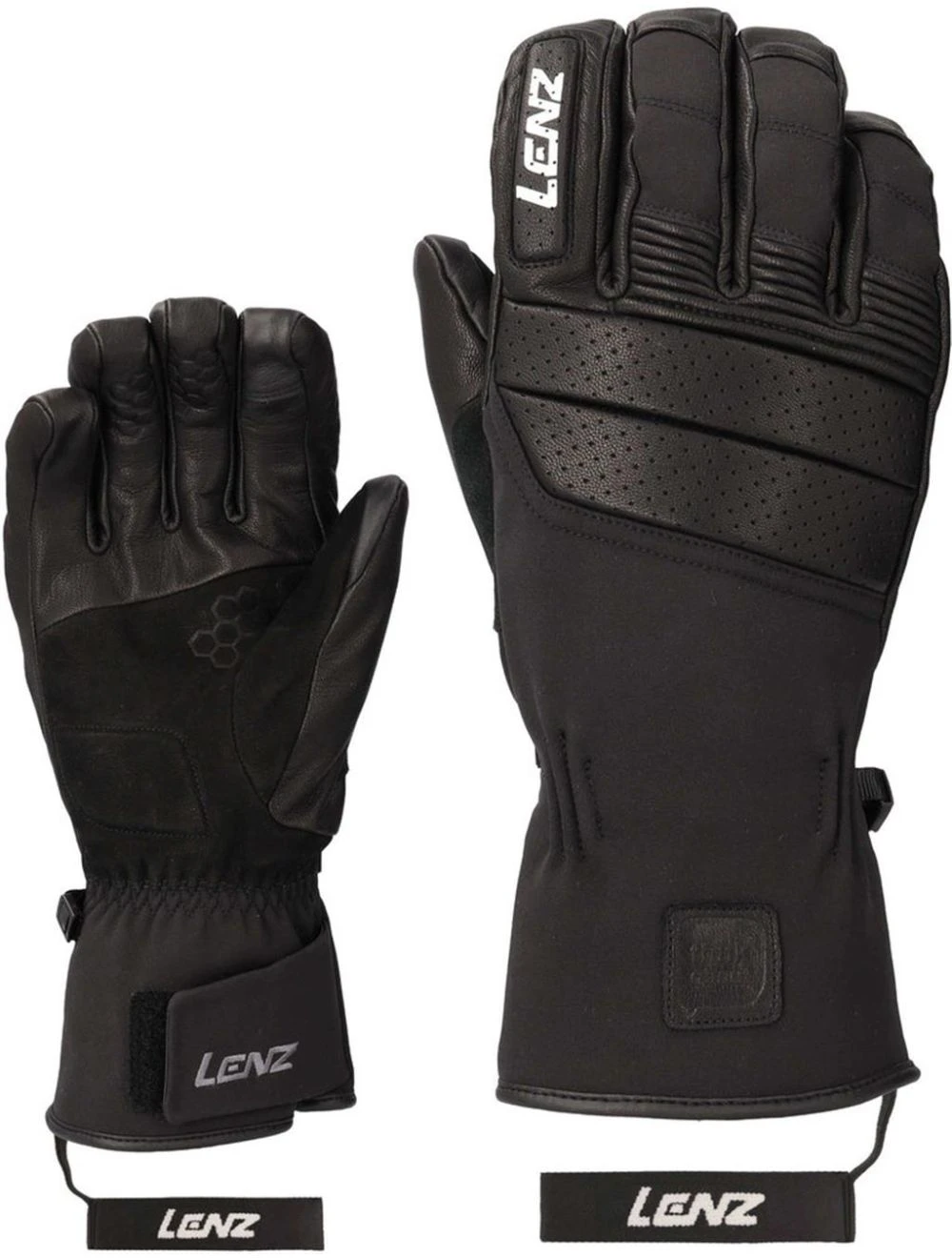 That is a Gloves;Snow Lenz Think about Ski Glove Men Black Black