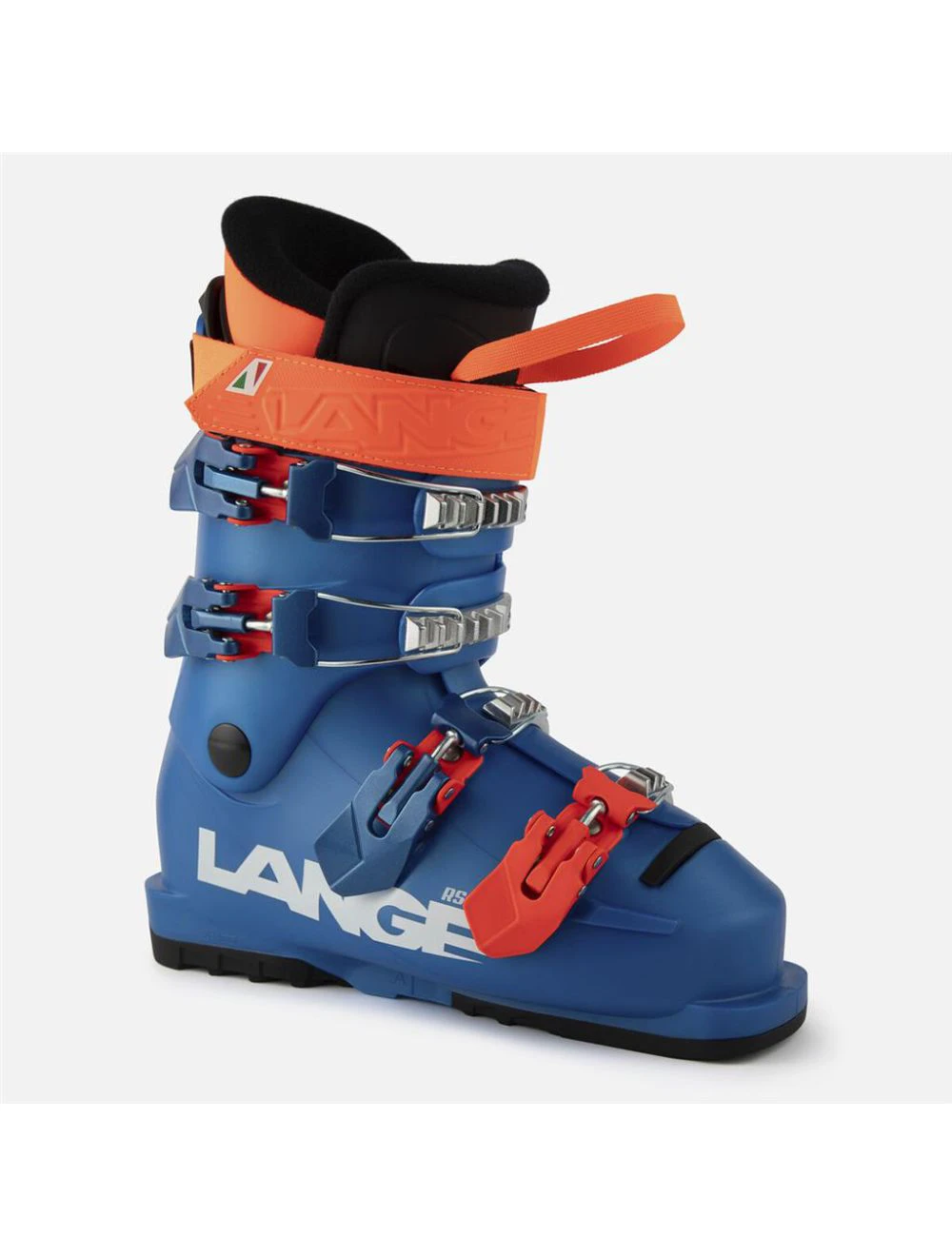 That is a Youth Skiboots Lange RSJ 65 vibrant blue