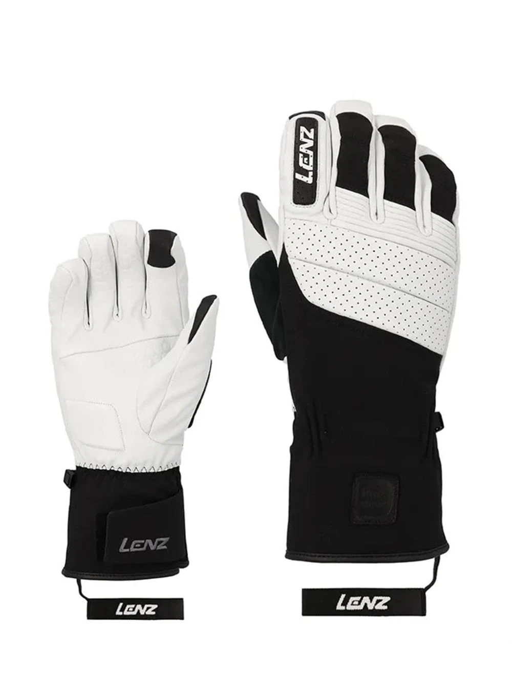 That is a Gloves;Snow Lenz Think about Ski Glove Men White/Black White/Black