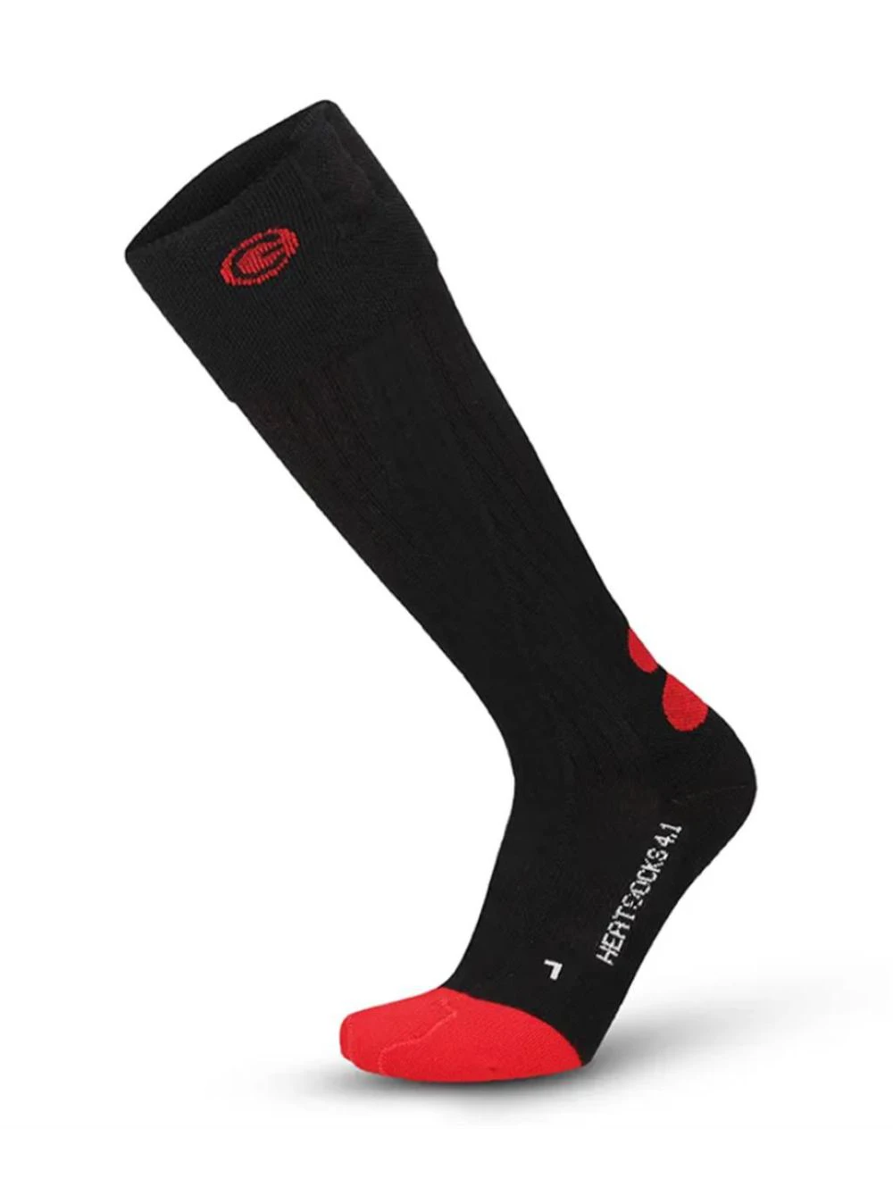 That is a Heatable Socks Lenz Heat Sock 4.1 Toe Cap Schwarz Schwarz