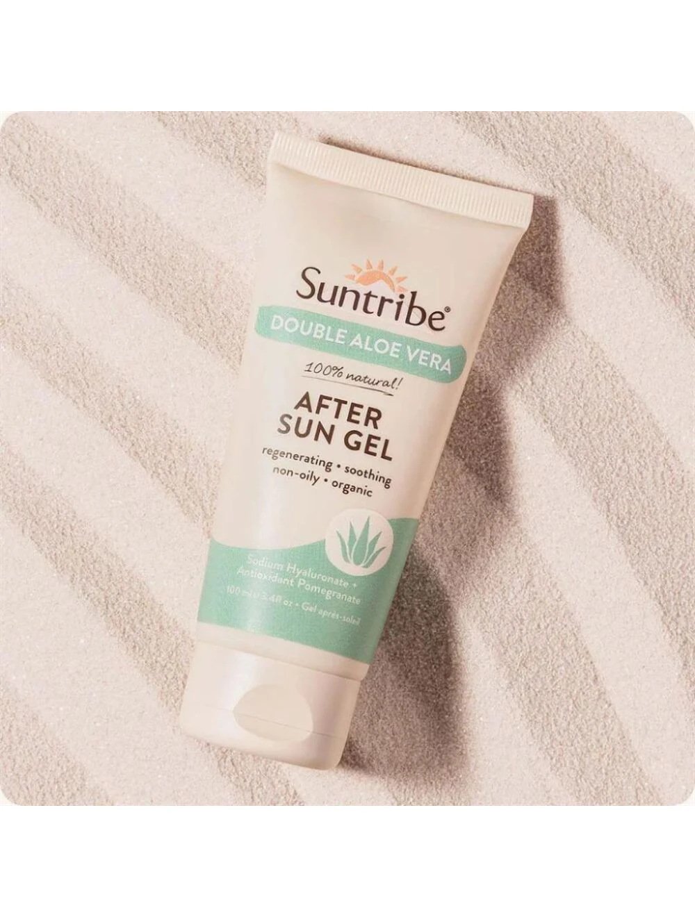 That is a Sunscreen Suntribe Organic After Sun Gel Double Aloe Vera