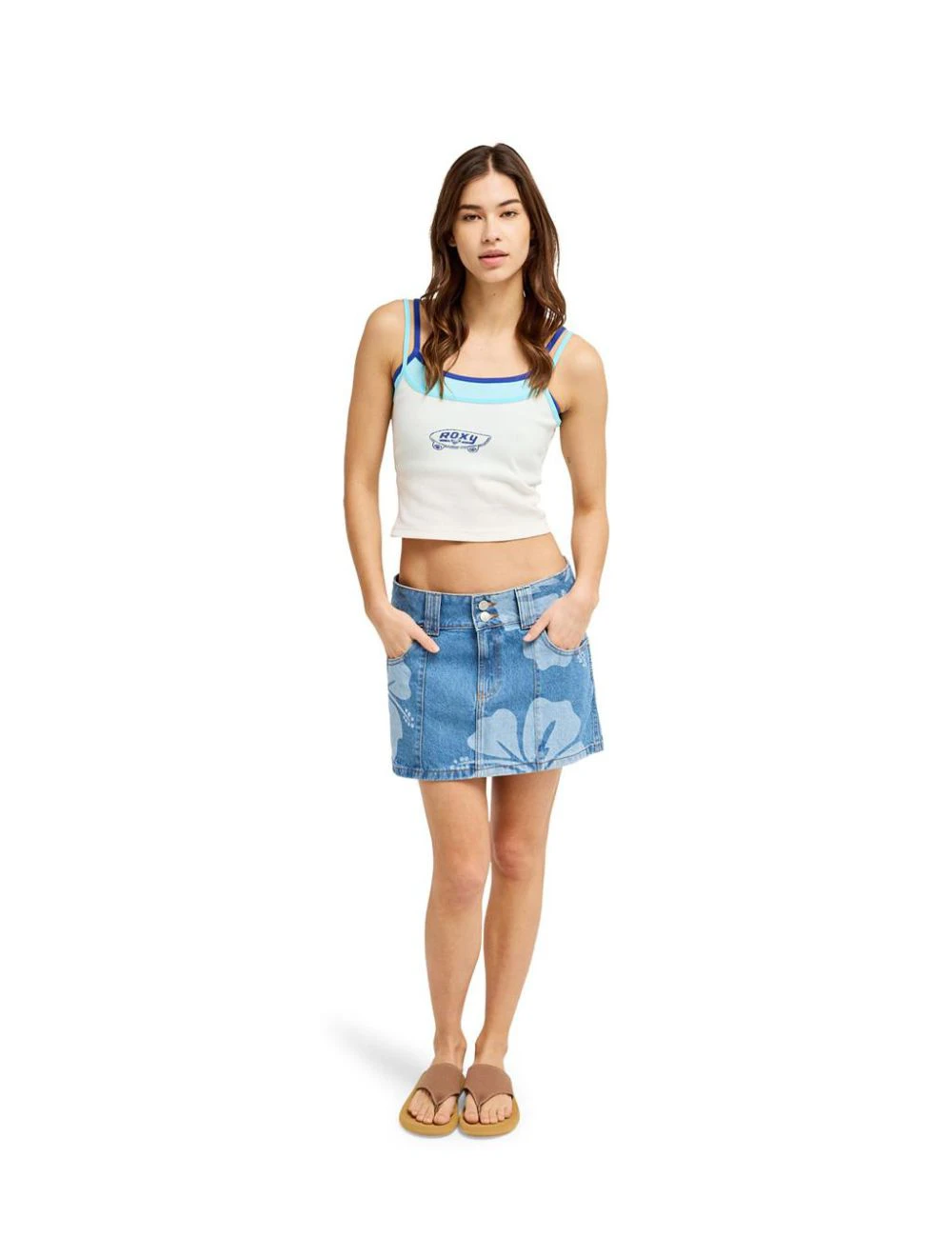 That is a skirts Roxy Stunning Spirit Denim Surf Wash Surf Wash