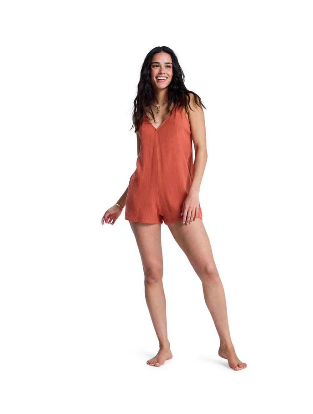That is a Jumpsuit Roxy Nazare Surf Spot Romper Ginger Spice Ginger Spice