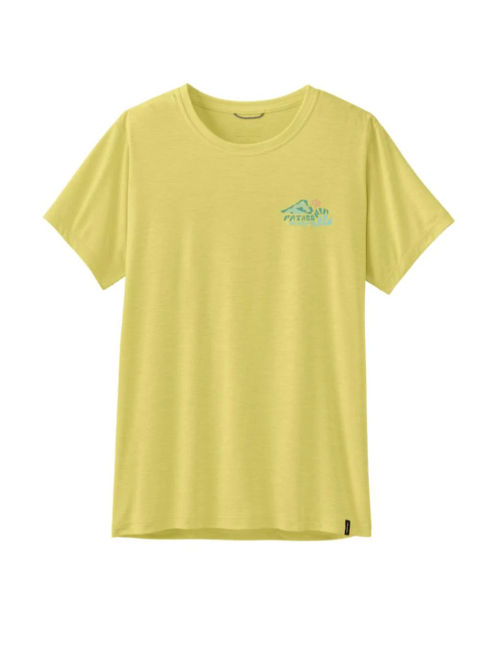 That is a T-Shirt Patagonia W's Cap Cool Daily Shirt - Trailcheck Lemon Zest