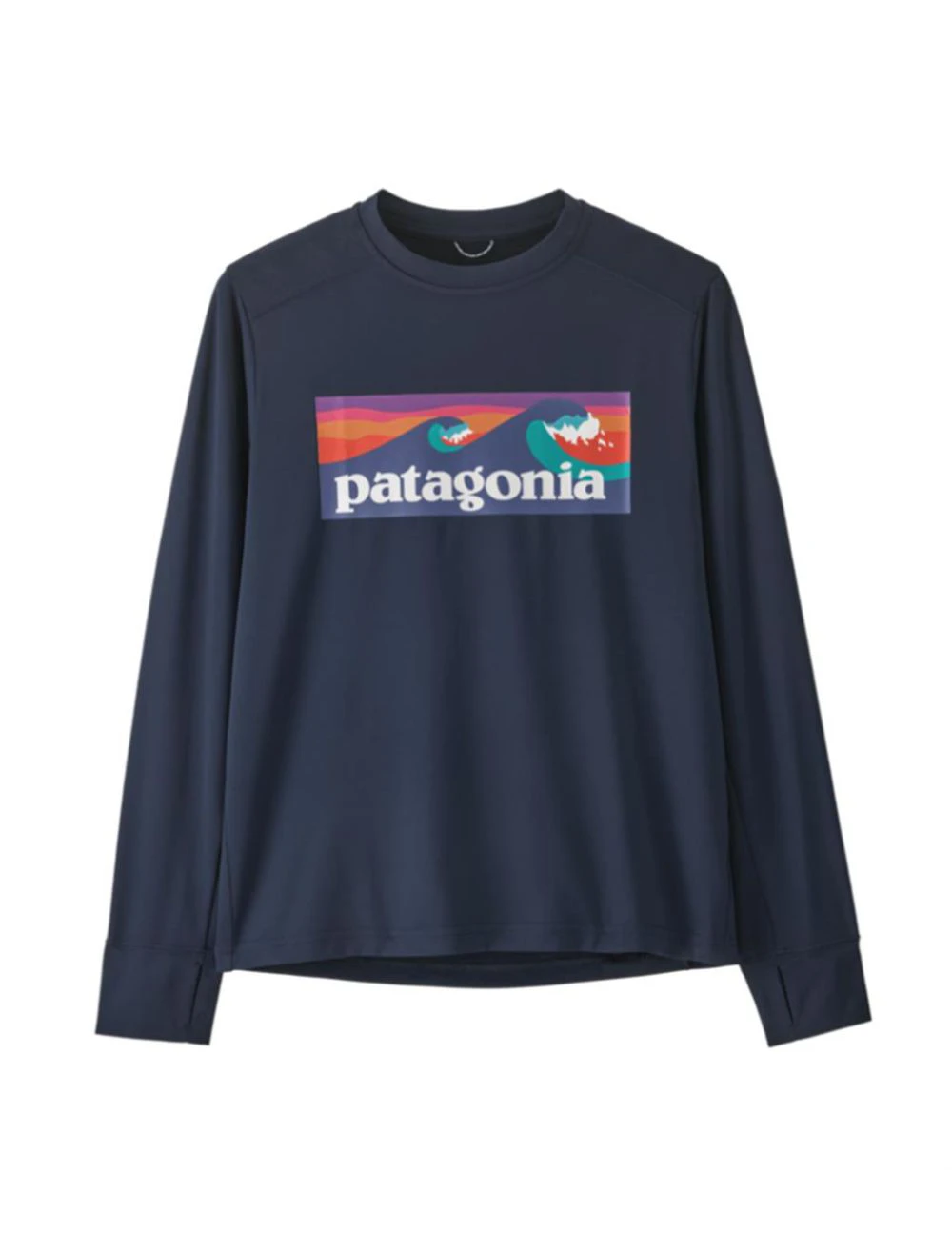That is a T-Shirt;  Patagonia K's L/S Cap SW T-Shirt Boardshort Logo: New Navy Boardshort Logo: New Navy